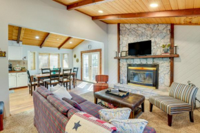 Ski, Boat, and Hike Big Bear Home with Fire Pit!